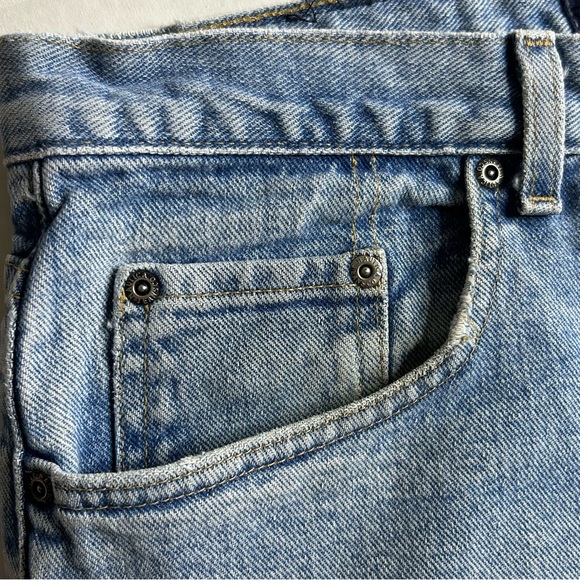 Men Vintage Nautica 36x32 Easy Fit Distressed Blue Jeans - Picture 5 of 16